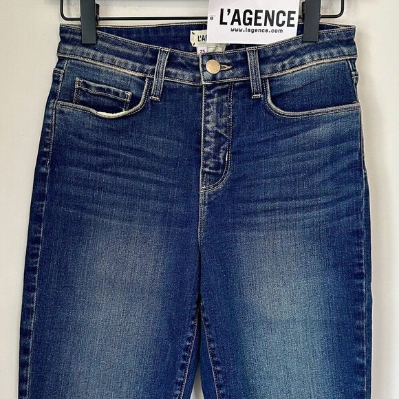 NWT L'AGENCE Marka Straight Jean in Monterey - Size 25 - Picture 5 of 7